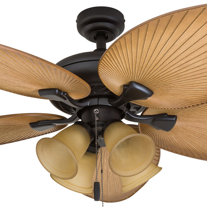 Bay Isle Home 52 Mccall Tropical 5 Blade Ceiling Fan Reviews