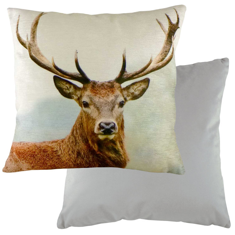 stag head pillows