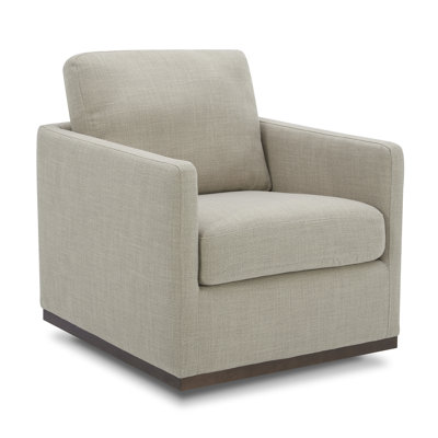 Bobbi Upholstered Swivel Armchair