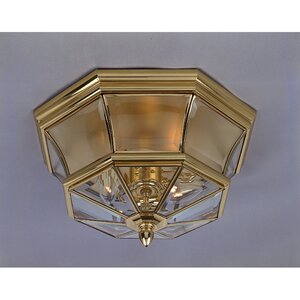 Mellen 3-Light Flush Mount