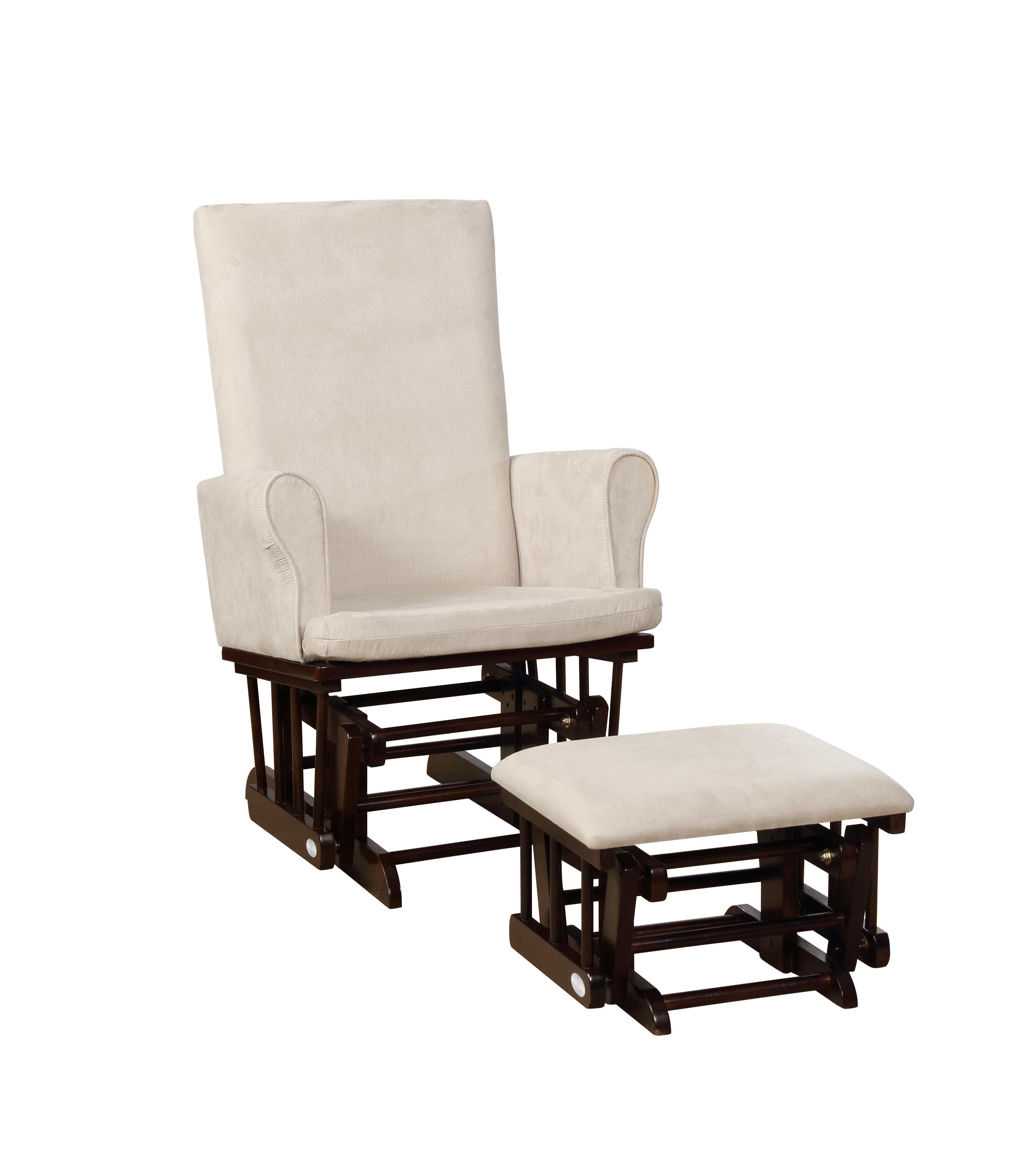 eddie bauer rocking chair with ottoman