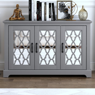 mirrored sideboard cabinet