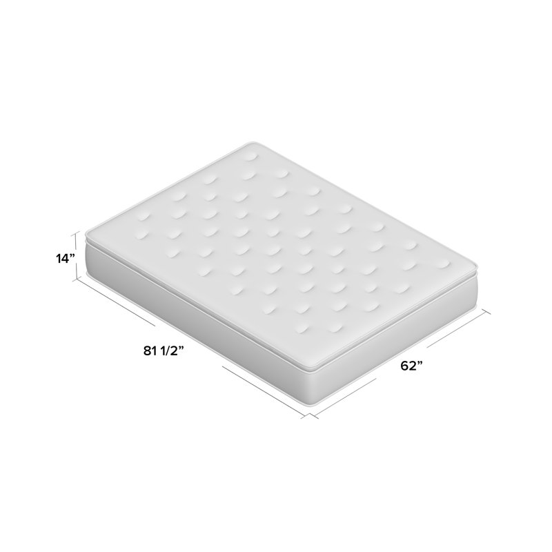 Serta Perfect Sleeper 14 Ultra Plush Hybrid Mattress Reviews Wayfair