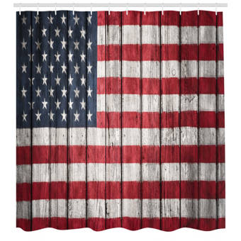 The Holiday Aisle Donatienne Patchwork Single Shower Curtain Wayfair