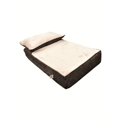 Pillow Rest Lounger Dog Mat With Fur Top Snoozer Pet Products Size