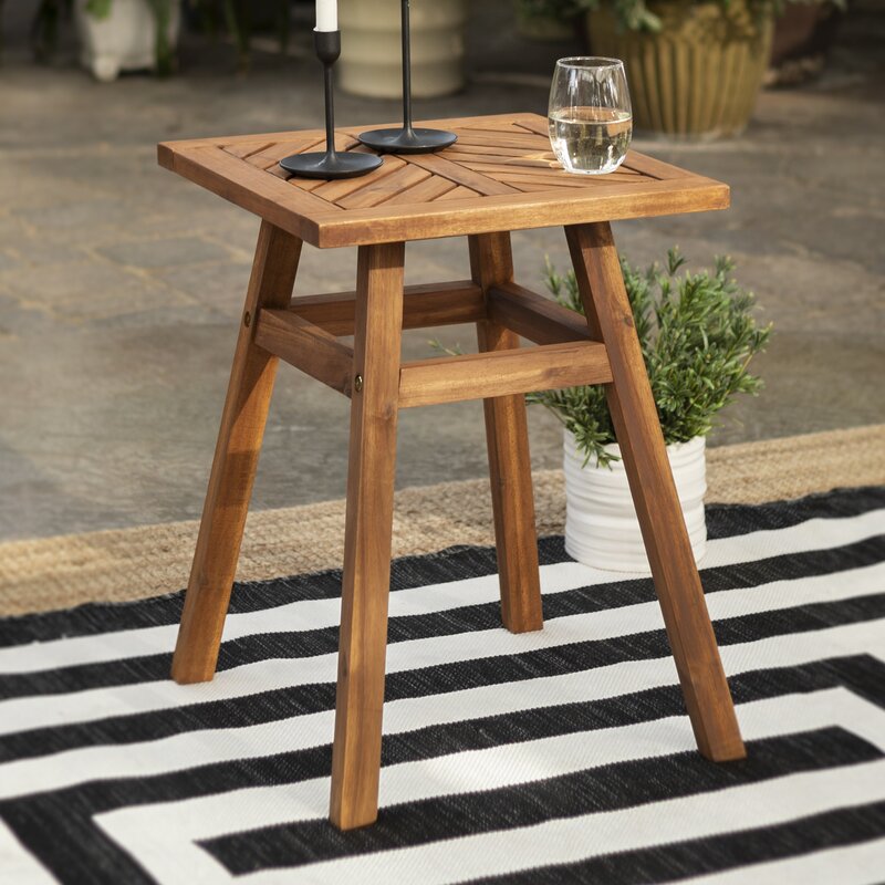 Breakwater Bay Skoog Wooden Side Table & Reviews | Wayfair