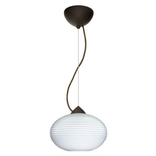 Go to store & view more images Pape 1-Light Globe Pendant by Besa Lighting