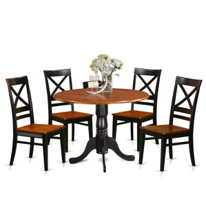 5 Piece Dining Set by East West Furnit..