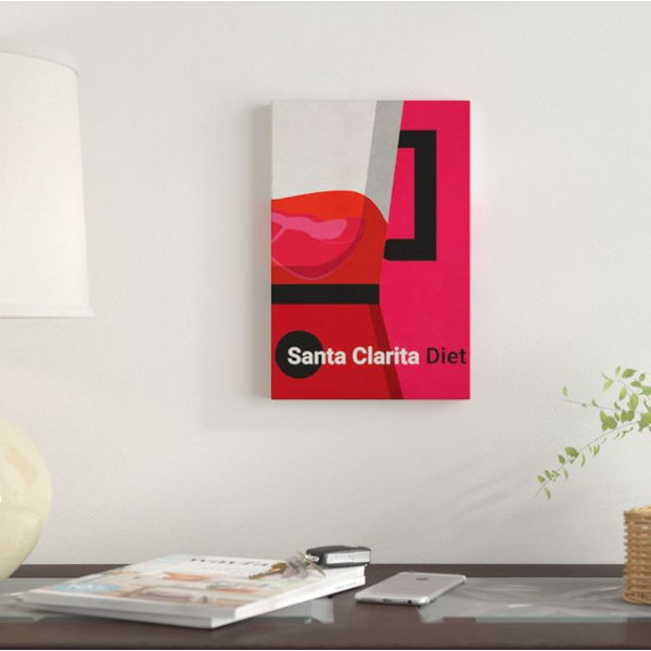 East Urban Home Santa Clarita Diet Minimalist Poster Graphic Art Print On Canvas Wayfair