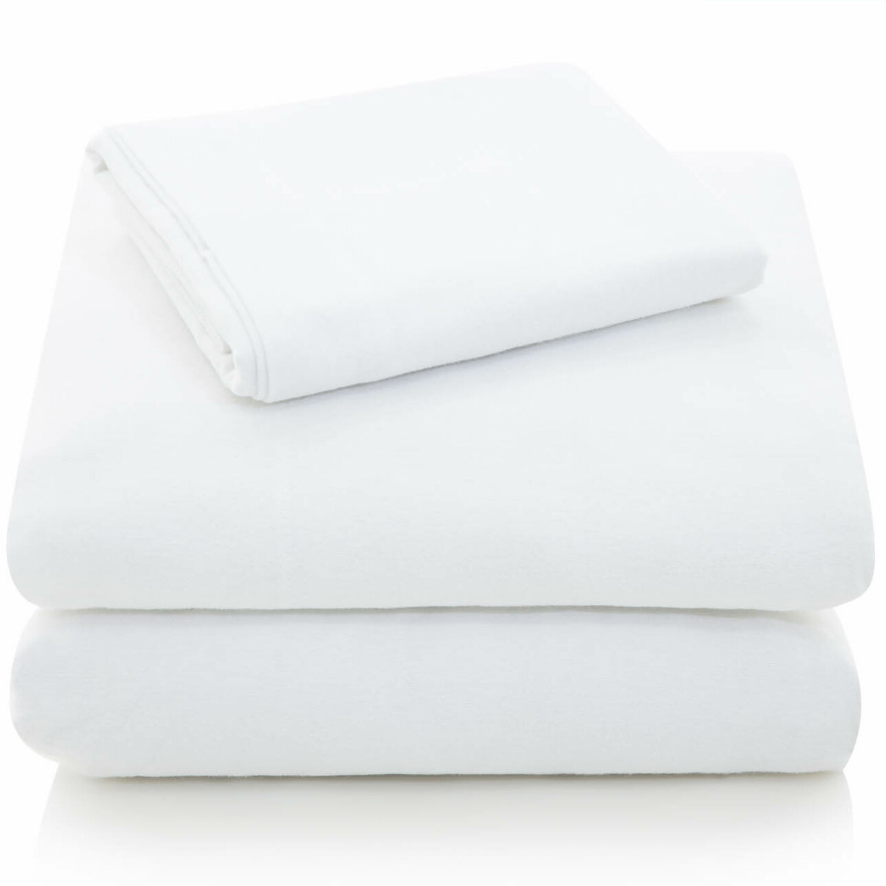 Pointehaven Heavy Weight Solid Flannel 100-Percent Cotton Sheet Set Linen Twin Flannel-TWN-Linen