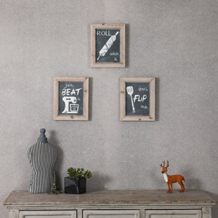 Small Kitchen Wall Decor Wayfair 3 Piece Kitchen Wall Décor Set
