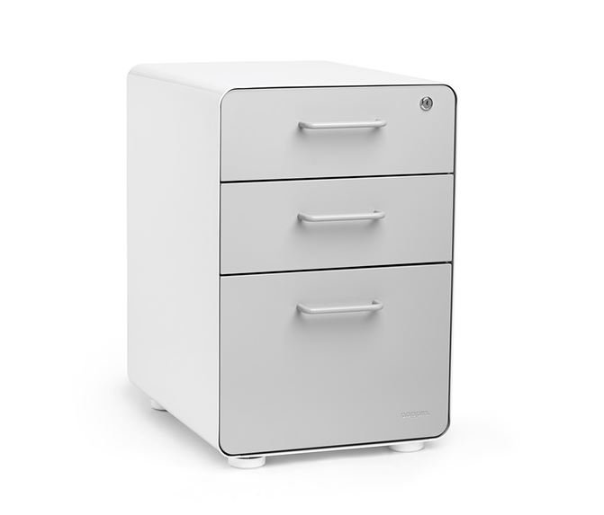 Poppin 3 Drawer File Cabinet Reviews Wayfair