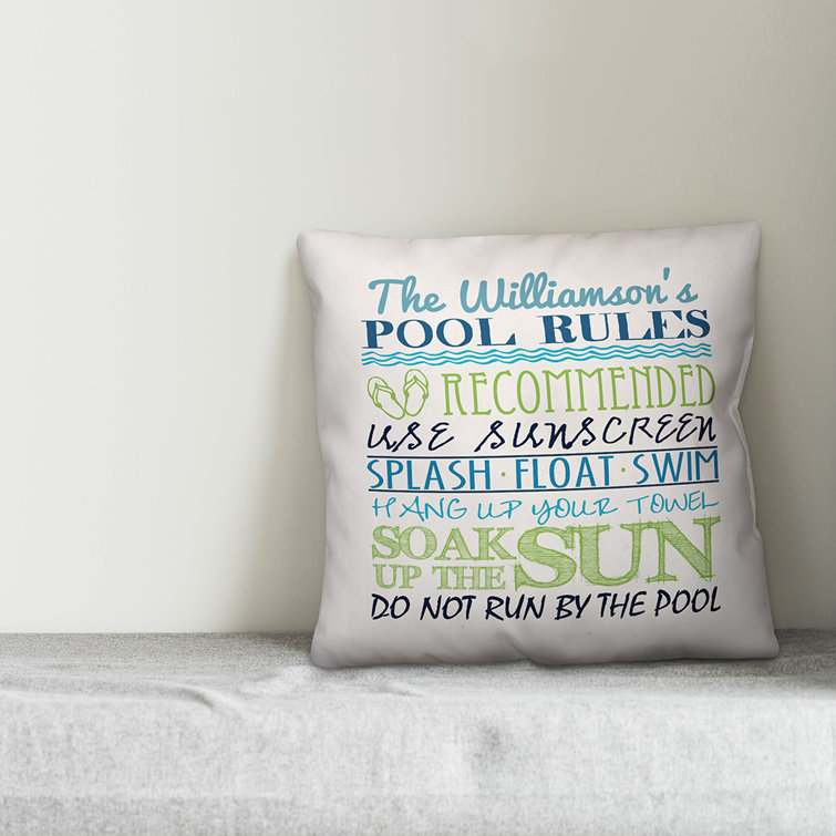 personalized outdoor pillows