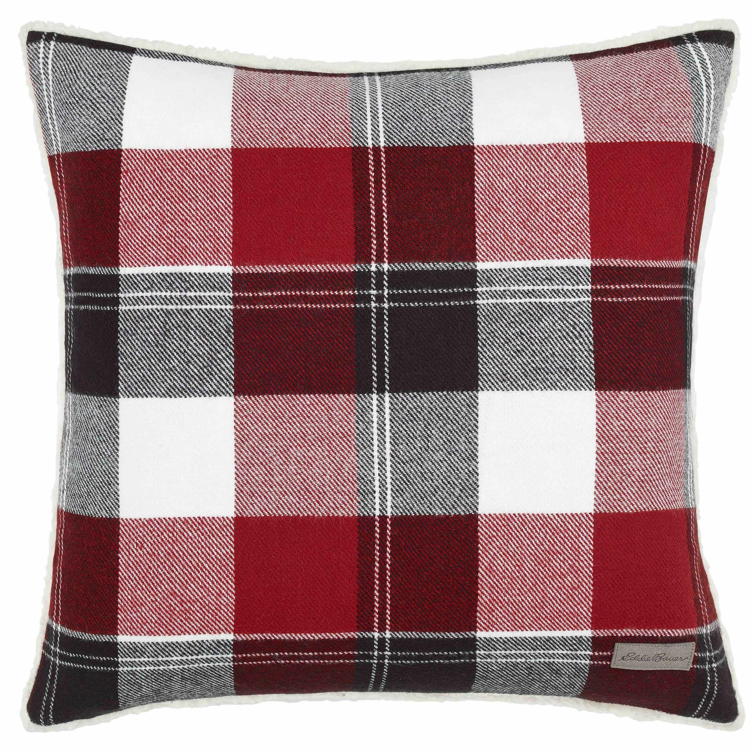 Pillow Cover Christmas Plaid Custom Made CHOOSE Size Many Sizes 