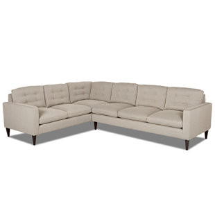 Florence L Sectional by Wayfair Custom Upholstery™