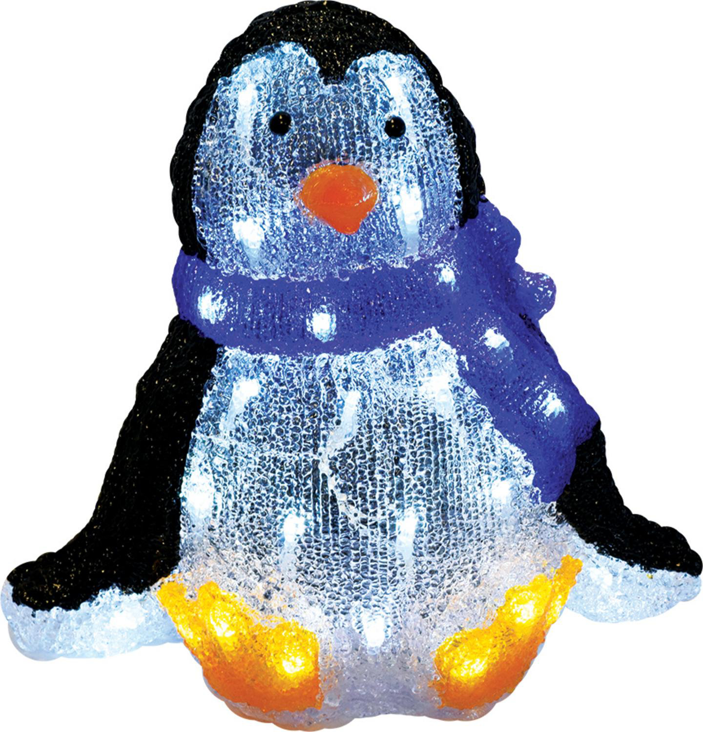 The Holiday Aisle Commercial Grade Acrylic Sitting Baby Penguin