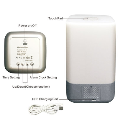 Bedside Sensor Table Lamp Ebern Designs