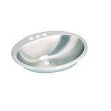 Brushed Stainless Steel Bathroom Sinks You Ll Love In 2020 Wayfair Ca