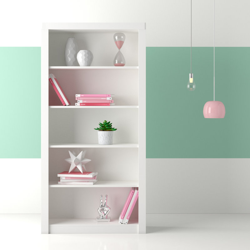 Hashtag Home Angelica 71 85 H X 35 63 W Standard Bookcase Reviews Wayfair