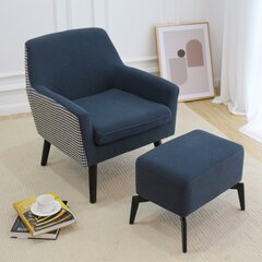 wayfair club chair and ottoman