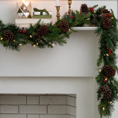Christmas Garlands You'll Love in 2020 | Wayfair