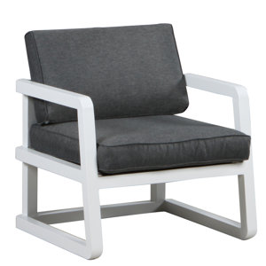 Loungesessel Clayton mit Kissen von Wildon Home