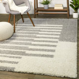 Gray White Striped Area Rugs You Ll Love In 2021 Wayfair