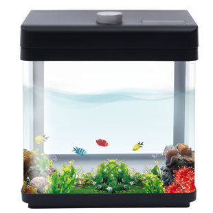 Appearancees Durable Use Aquarium Mini Submersible Fish Tank Adjustable Water Heater 