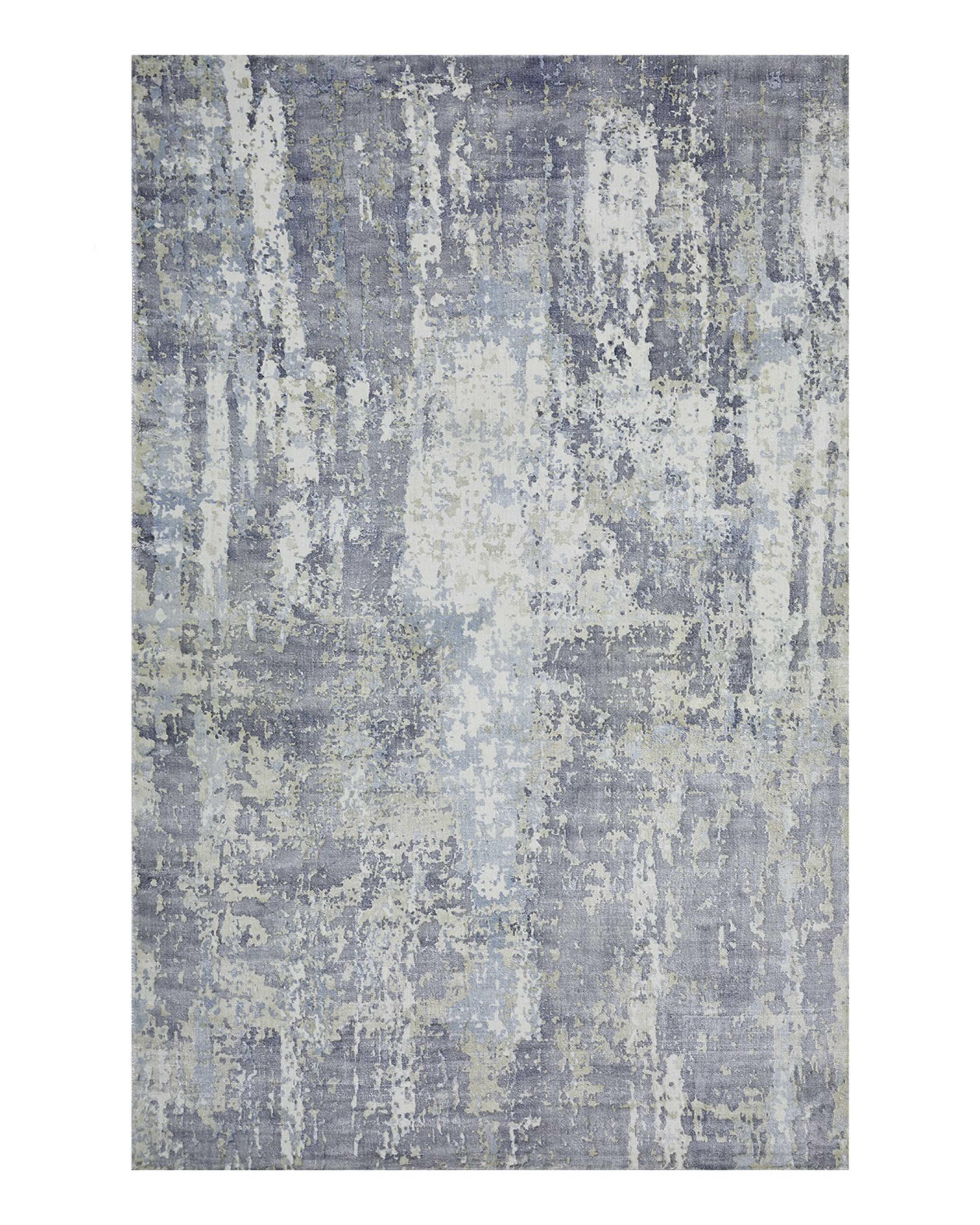 Solo Rugs Oberoi Abstract Hand Loomed Dark Blue Area Rug Perigold