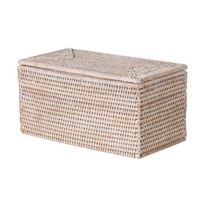 Rectangular Storage And Toilet Roll Box Rattan Basket Rectangular Storage And Toilet Roll Box Rattan Basket