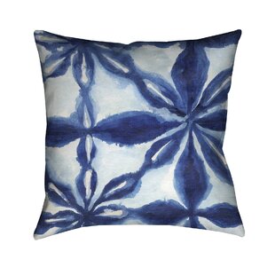 outdoor pillows blue and white