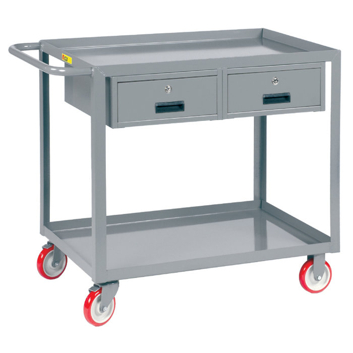 Little Giant Usa 24 X 41 5 Welded Utility Cart With Storage