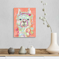 Toiles: Thématique artistique - Lama | Wayfair.ca