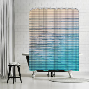 Brayden Studio Deb Mcnaughton Lost In The Ocean Single Shower Curtain Wayfair