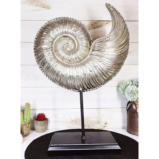 Nautilus Shell Sculpture Wayfair