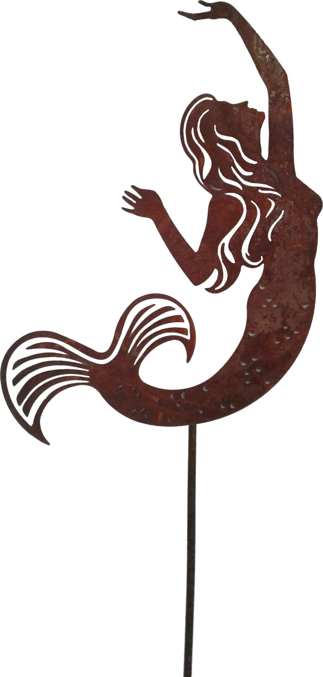 Gracie Oaks Allaryce Metal Mermaid Garden Stake Reviews Wayfair Gracie Oaks Allaryce Metal Mermaid