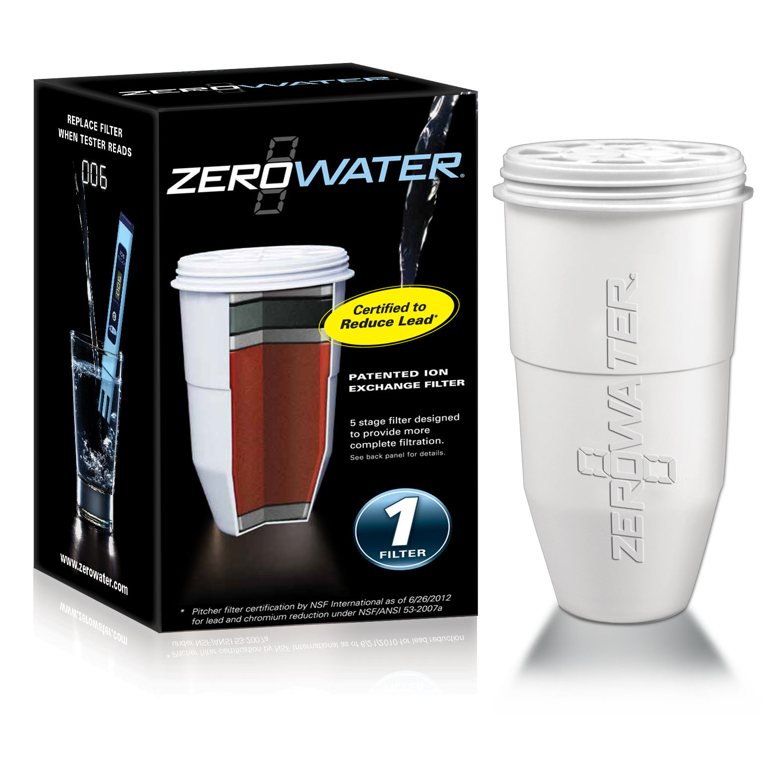 ZeroWater Ion Exchange Filter Single Pack & Reviews Wayfair