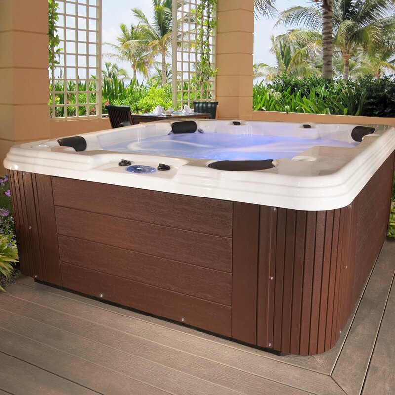 EssentialSpas Endeavor 6-Person 50 Jet Hot Tub & Reviews | Wayfair