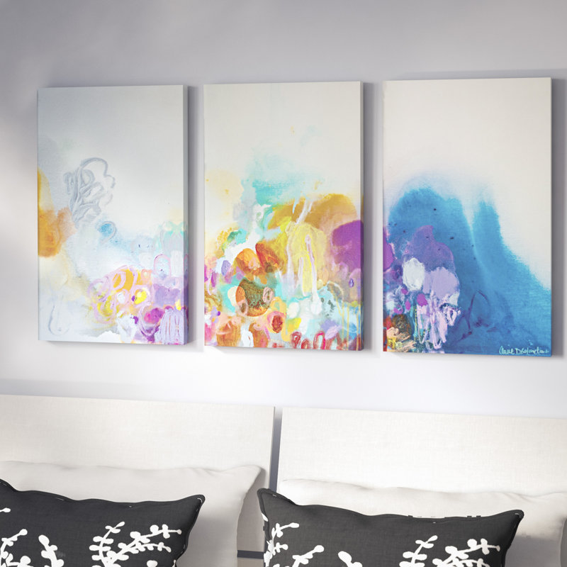 Latitude Run Dream A Little Dream 3 Piece Painting Print On