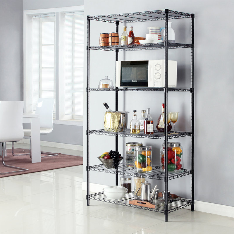 Langria Garage 78 74 H X 35 43 W 6 Tier Shelving Unit Wayfair