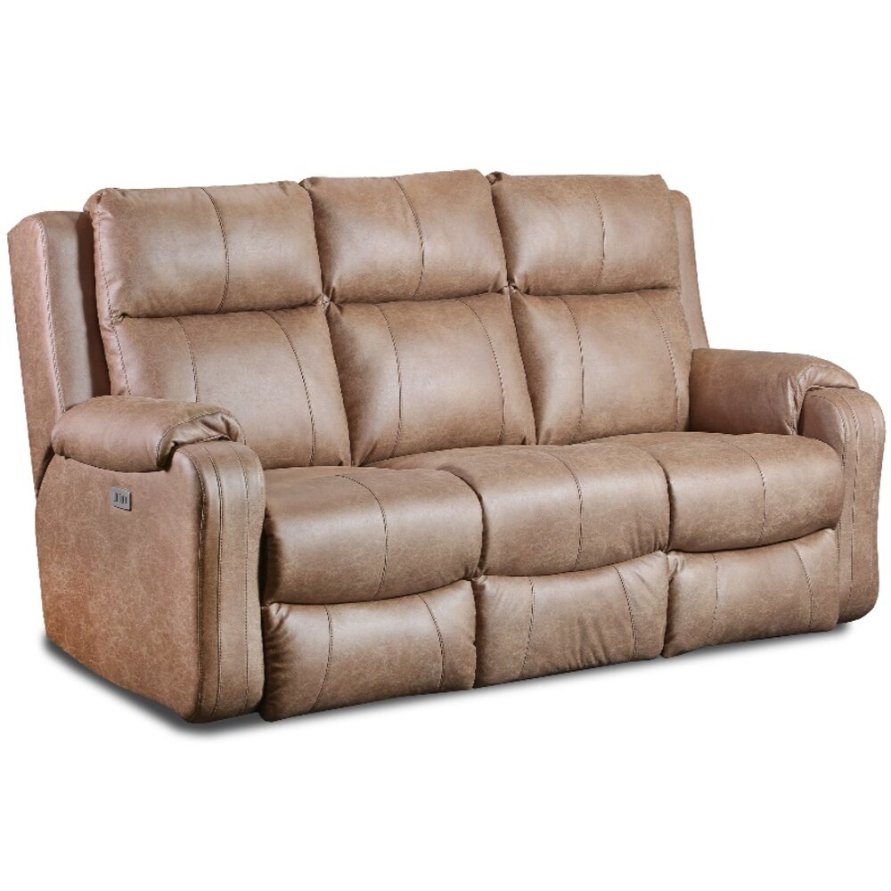 contour upholstery leather sofa