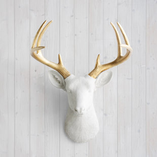 Modern Contemporary Deer Head Wall Decor Allmodern Quickview