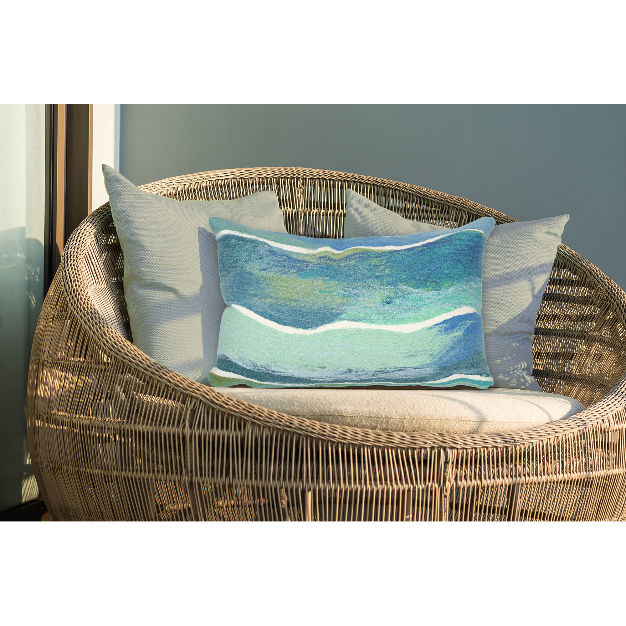 Dovecove Lumbar Rectangular Indoor / Outdoor Pillow Wayfair
