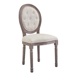 Vibbert French Upholstered Dining Chair by Ophelia & Co. Coupon