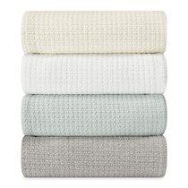 tommy bahama bamboo woven cotton twin blanket