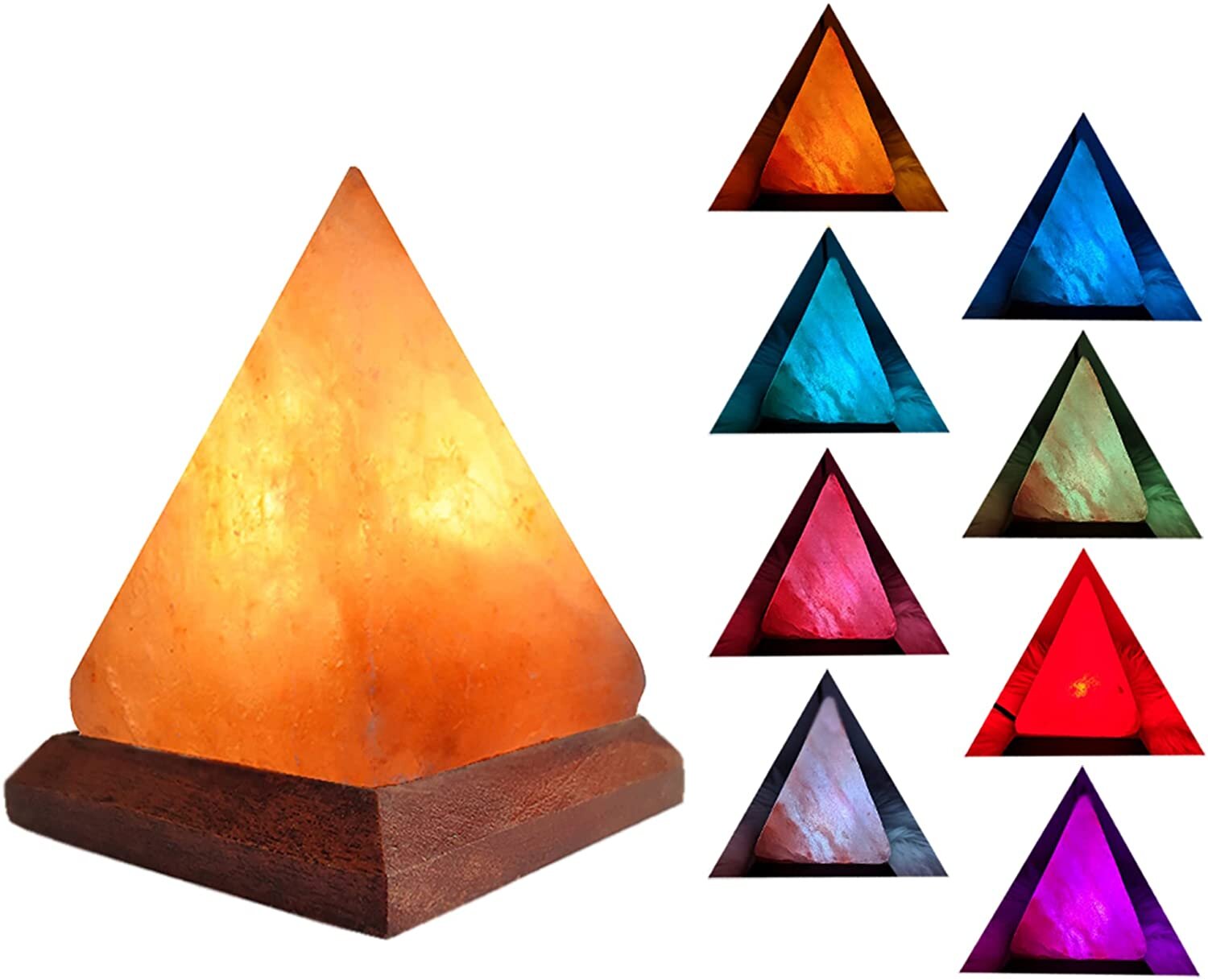 Evolution Salt 853 Himalayan Natural Salt USB Lamp Multi Color Changing