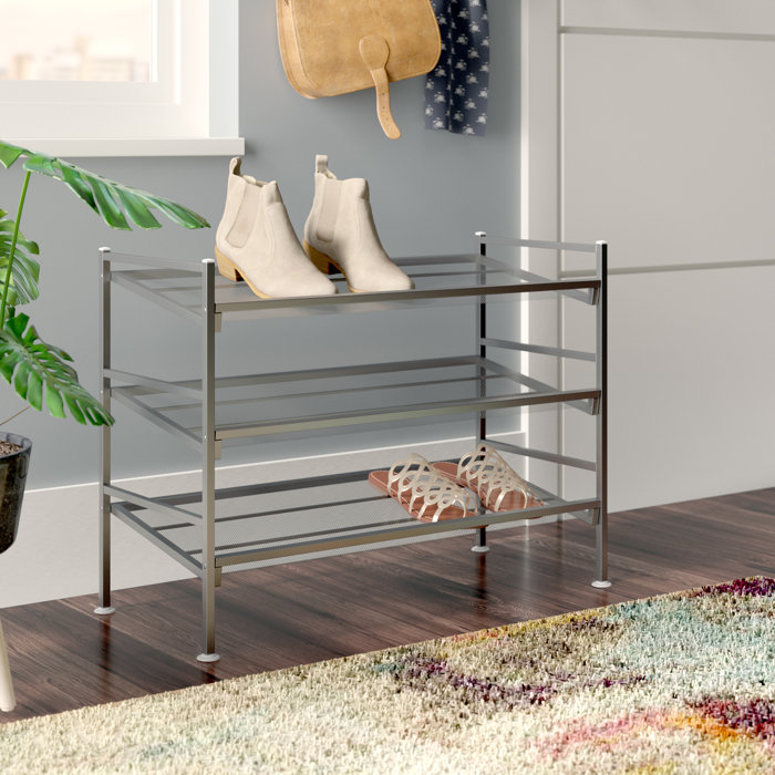 Rebrilliant 3Tier Multi Position 9 Pair Stackable Shoe