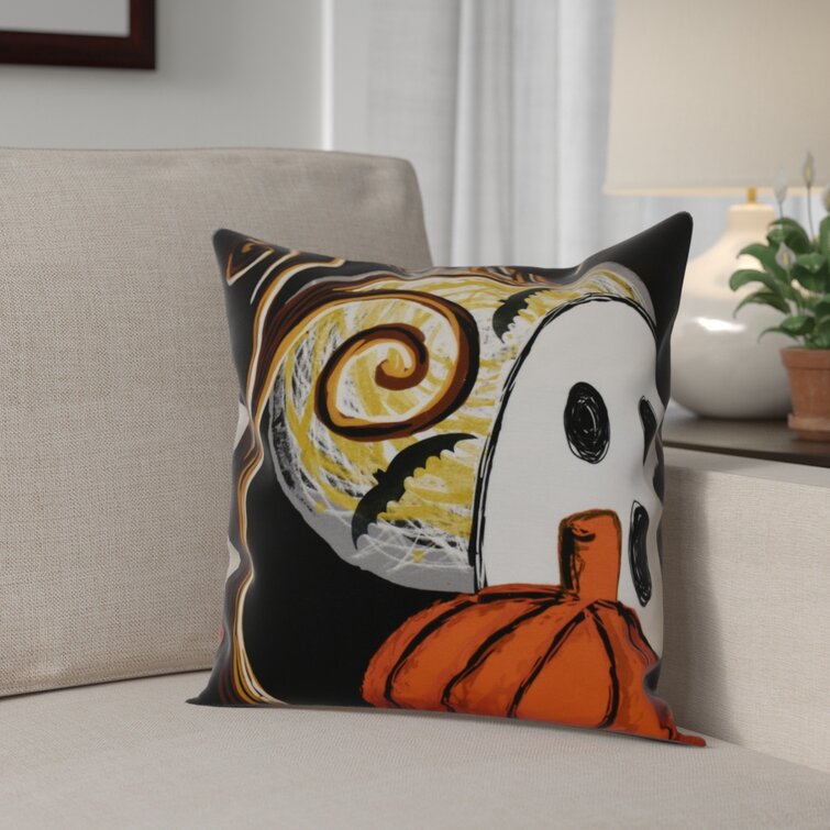Spooky Gallery Decorative Pillow