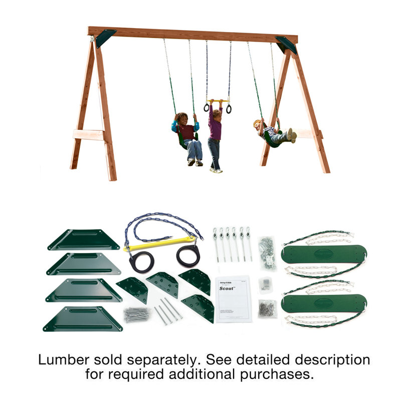 Swing N Slide Ensemble De Quincaillerie Pour Portique Personnalisable A Faire Soi Meme Scout Bois Non Inclus Et Commentaires Wayfair Ca