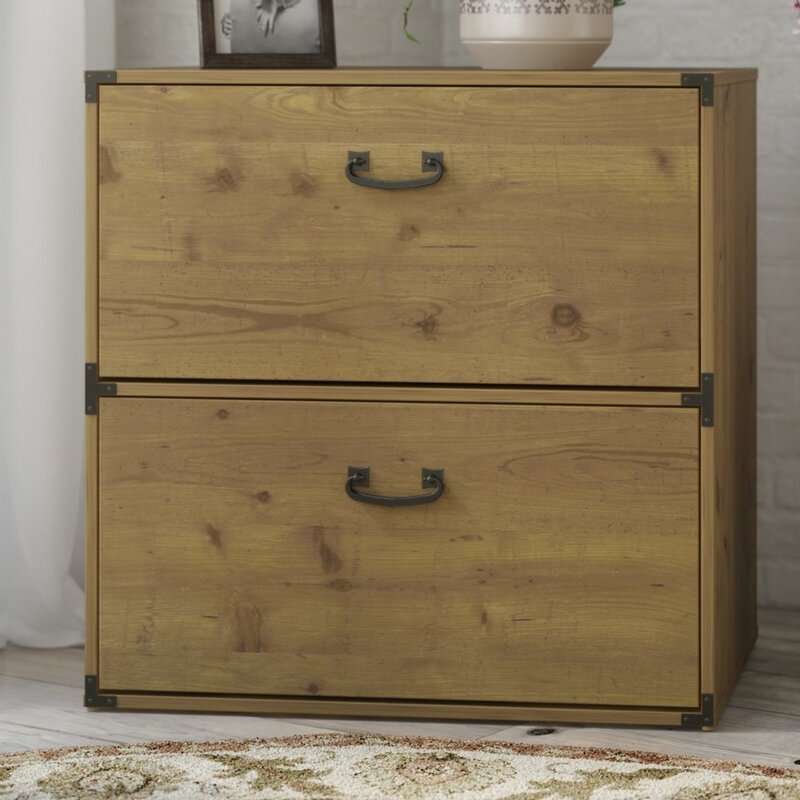 Kathy Ireland Home By Bush Furniture Ironworks 2 Drawer Lateral